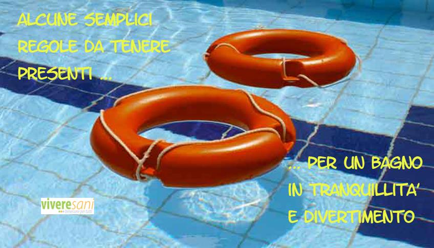 Al mare e in piscina in tutta sicurezza Al mare e in piscina in tutta sicurezza